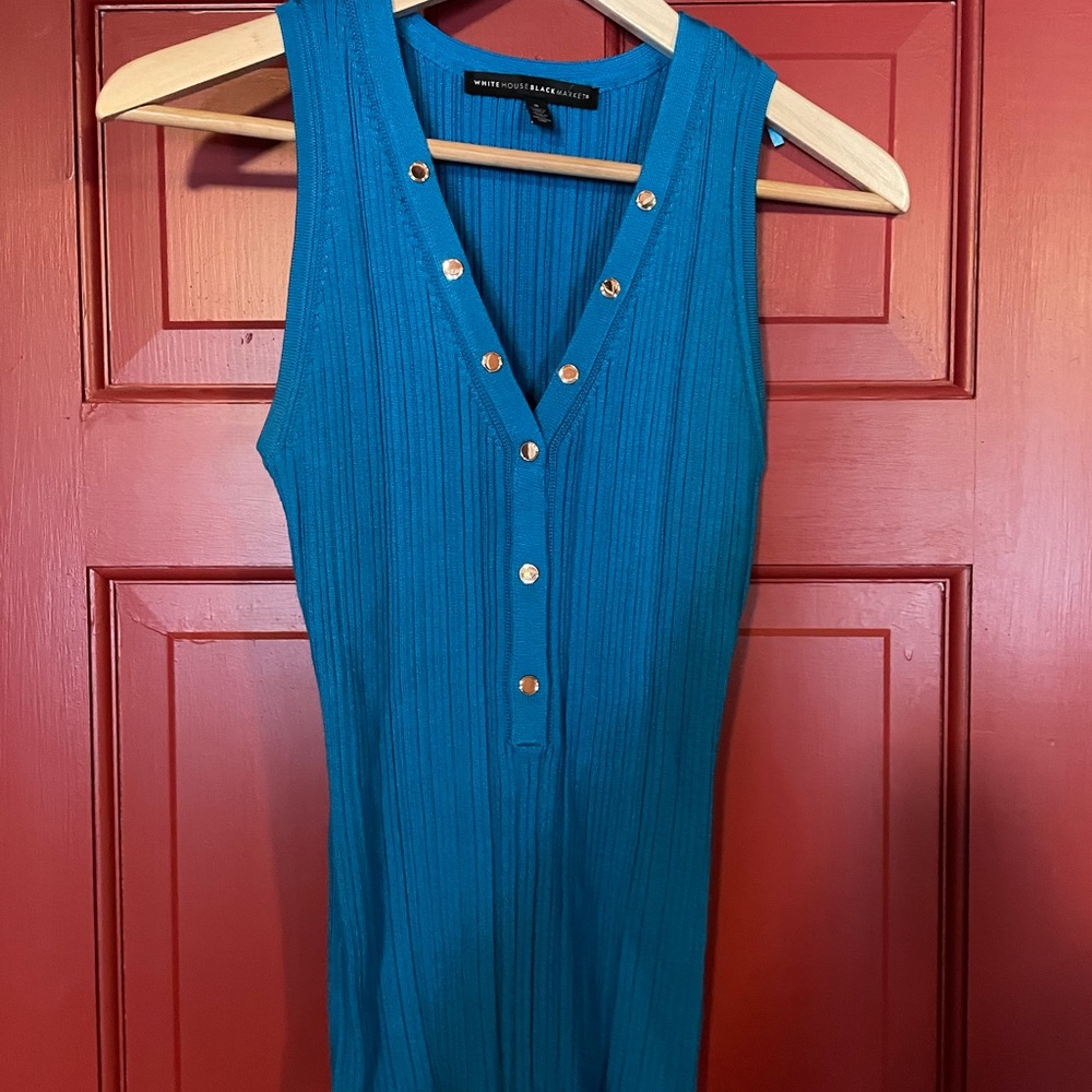 WHBM Deep Turquoise Top